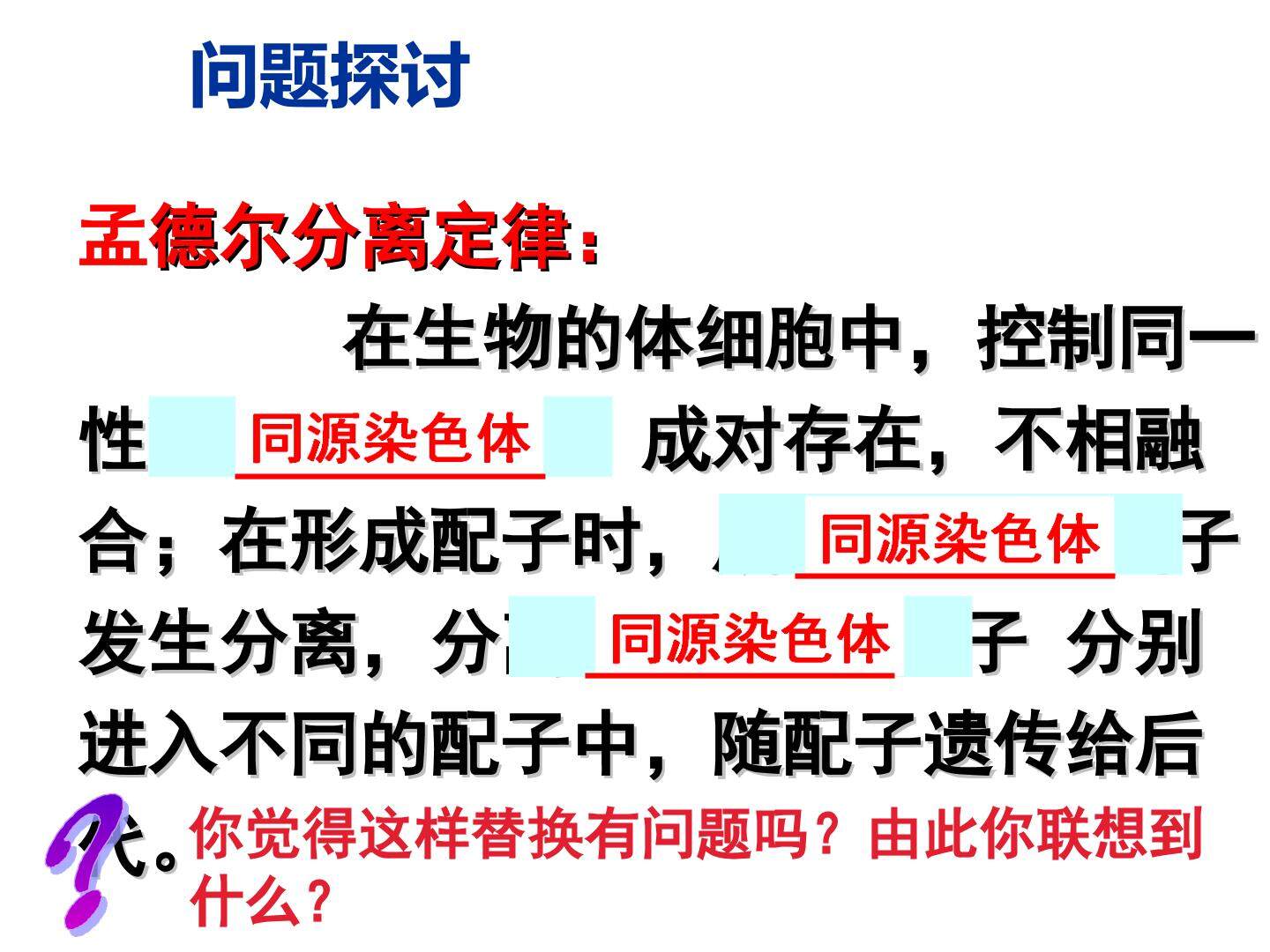 基因在染色体上