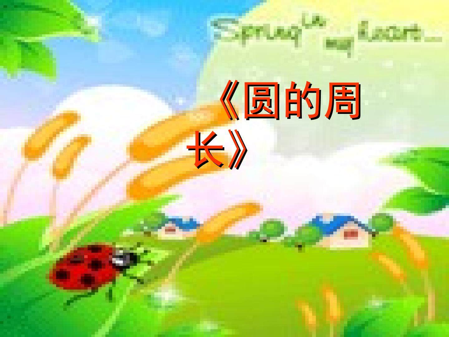 圆的周长