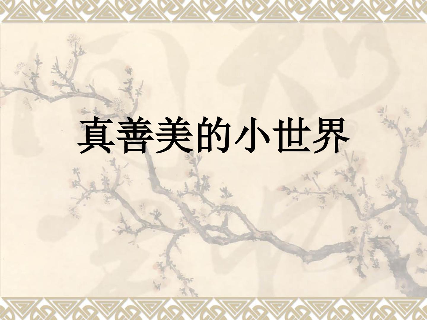《真善美的小世界》