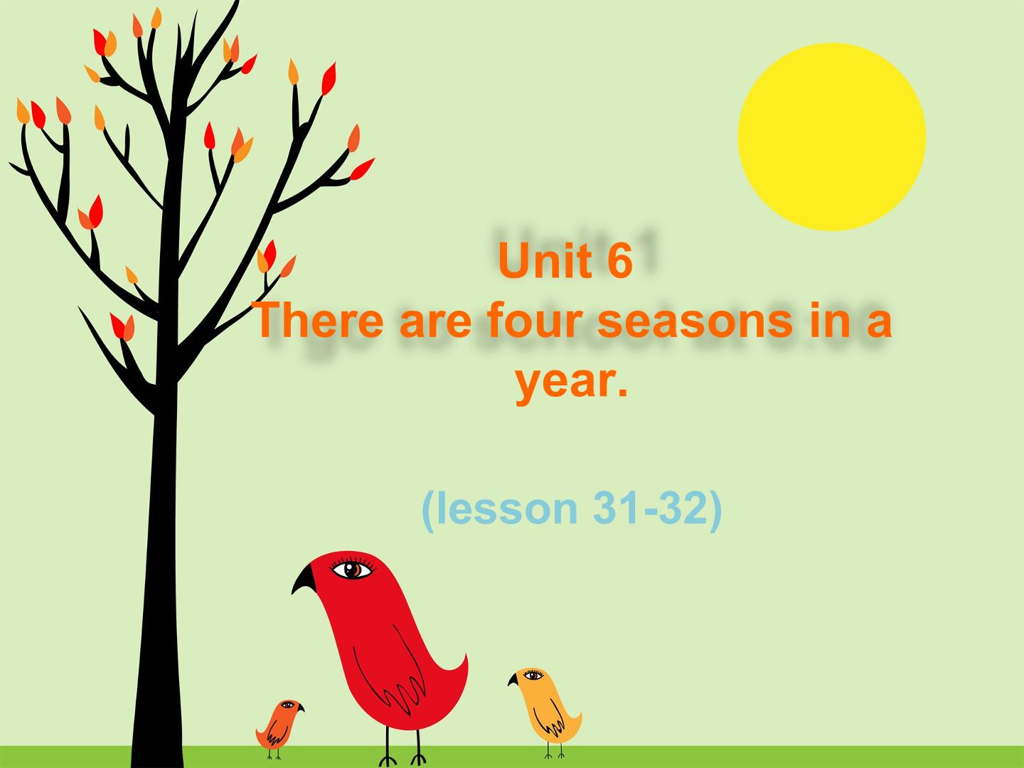 六上Unit6Lesson32