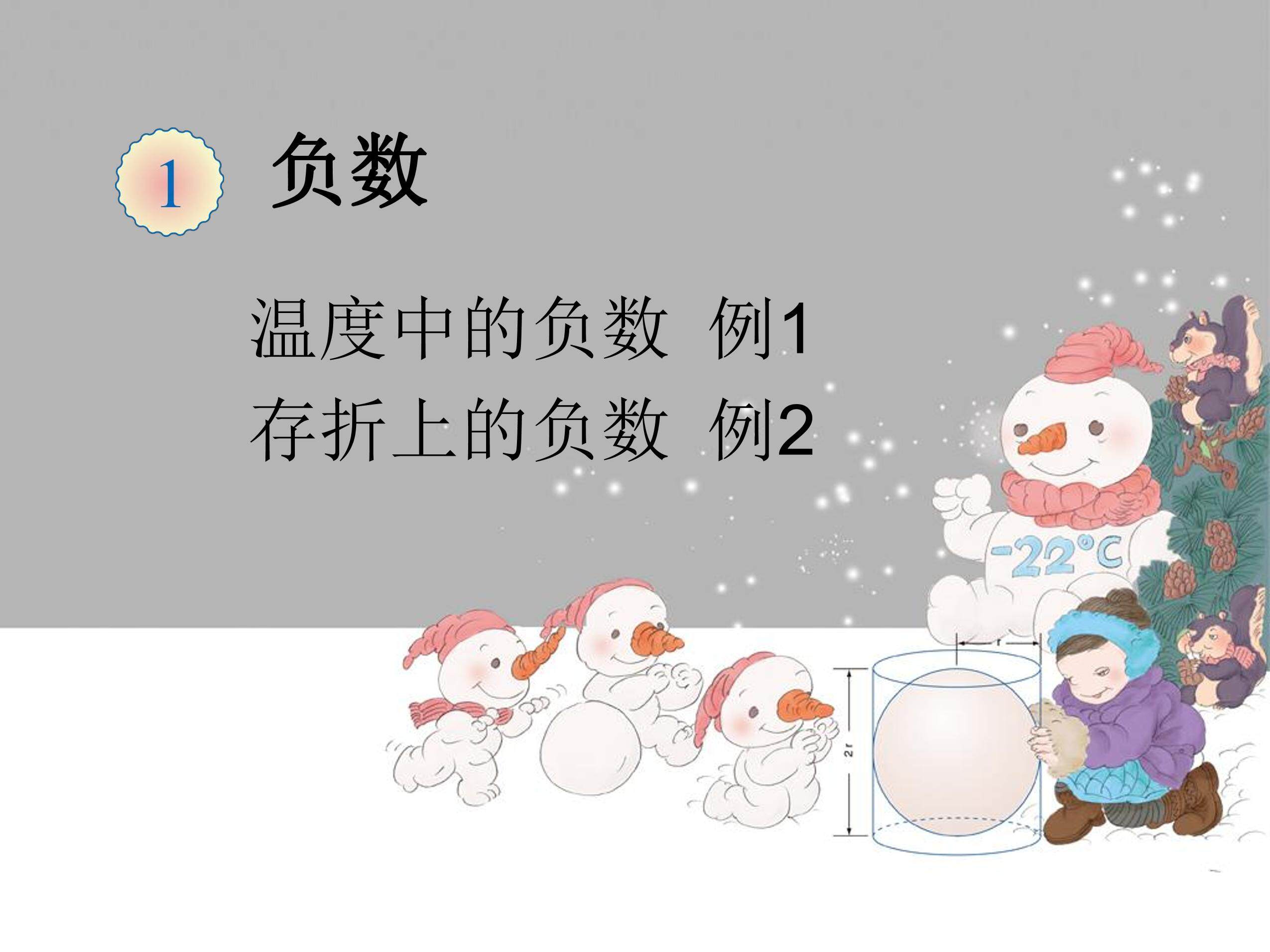 负数