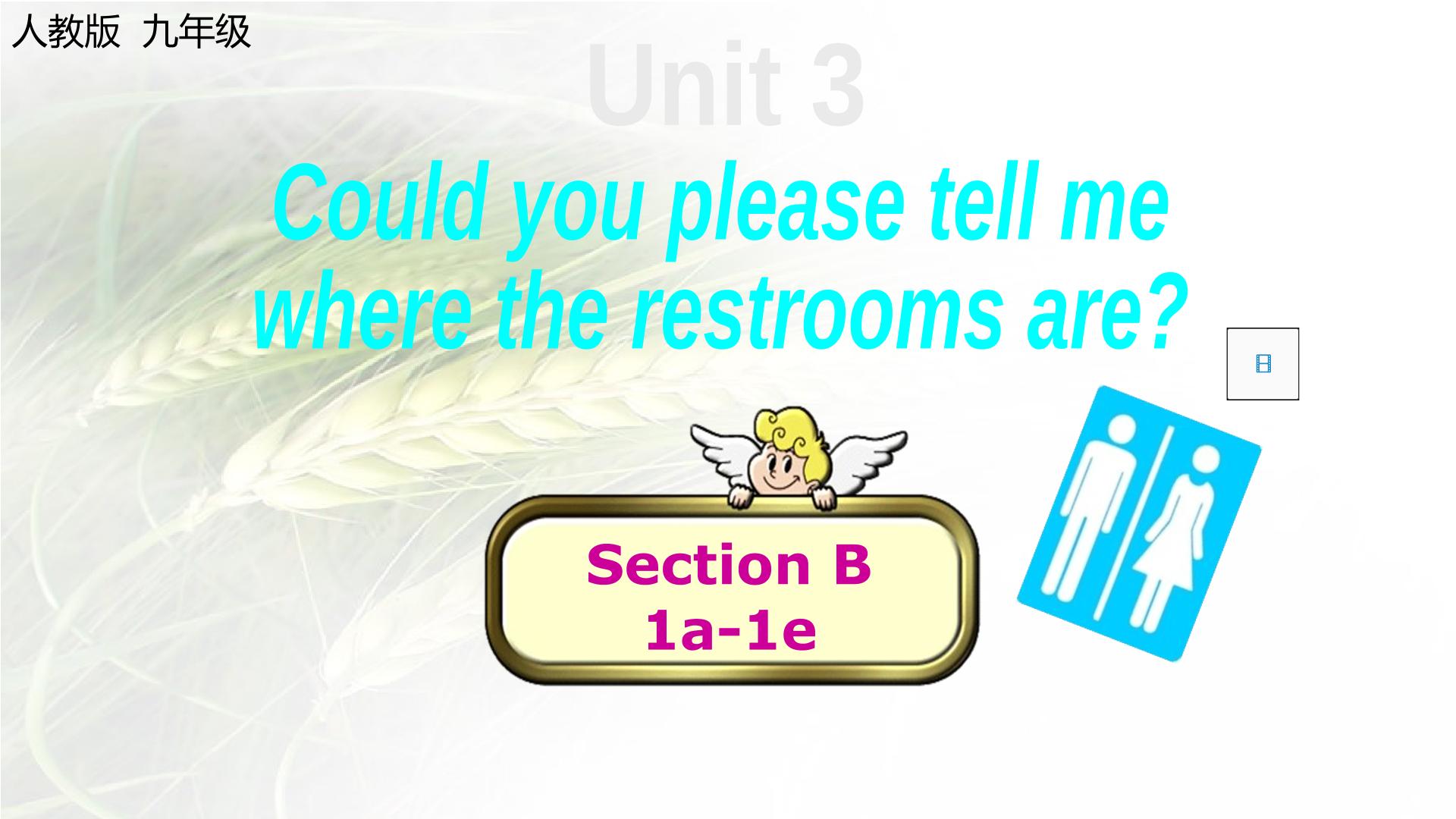 Unit 3 Could you ...Section B