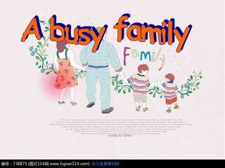 A  busy family