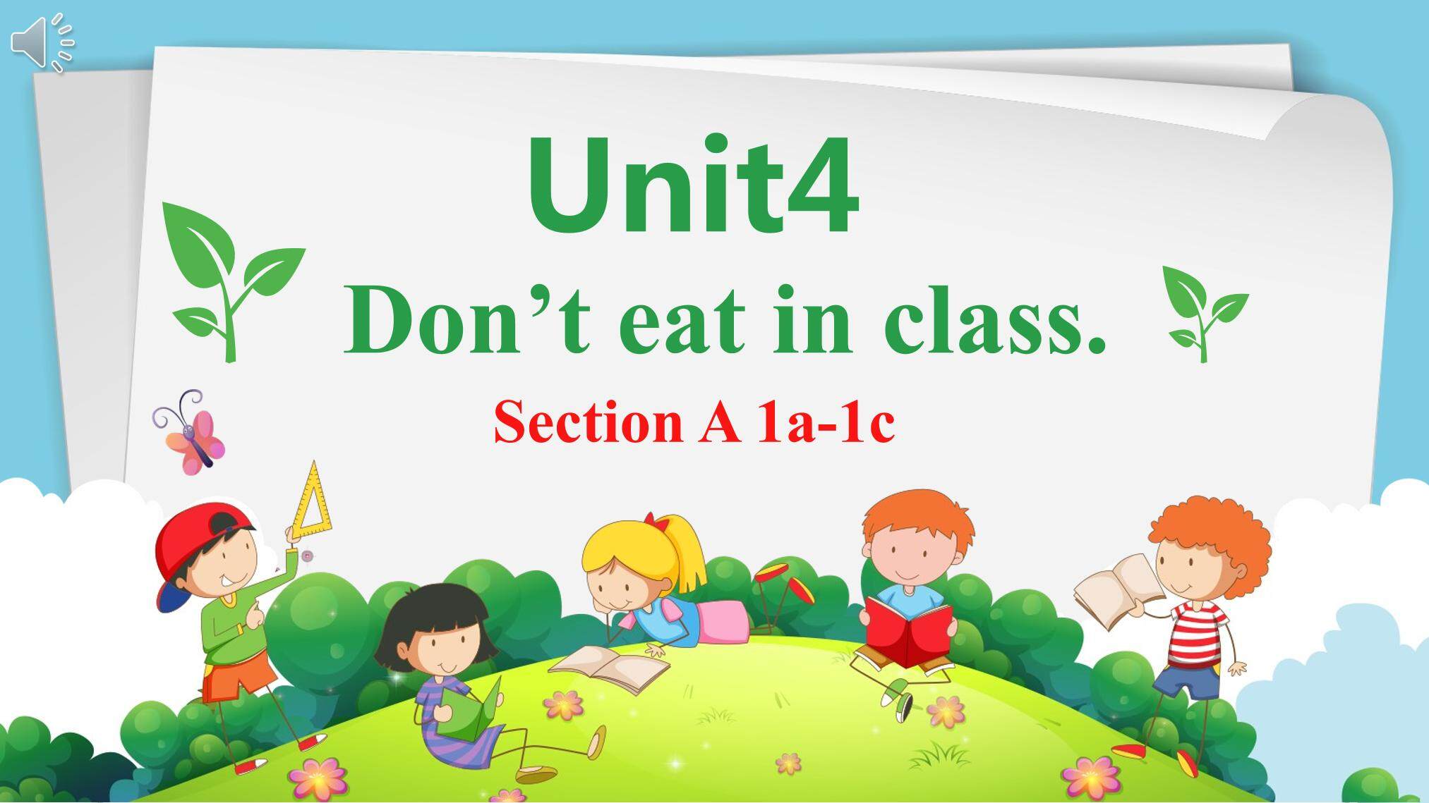 新目标七年级下册Unit 4 SectionA 1a-1c