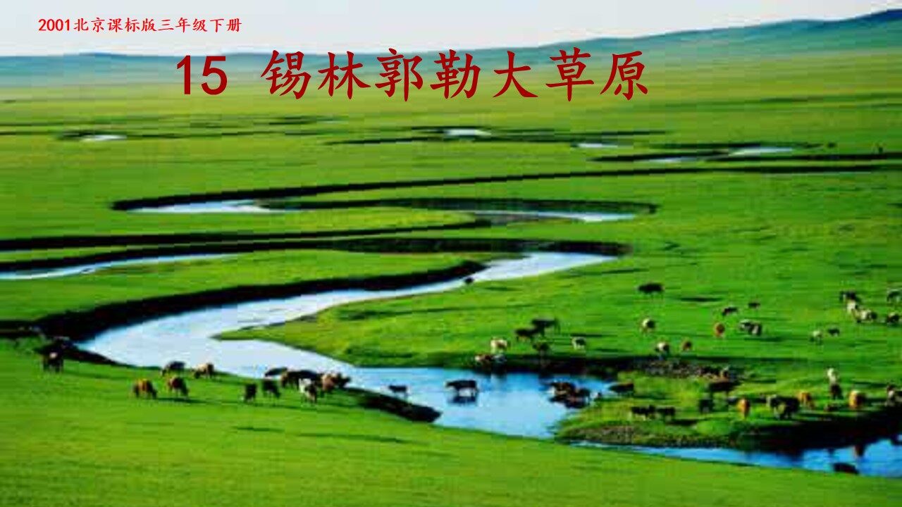 锡林郭勒大草原