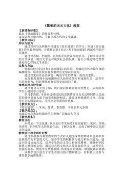 繁荣的宋元文化