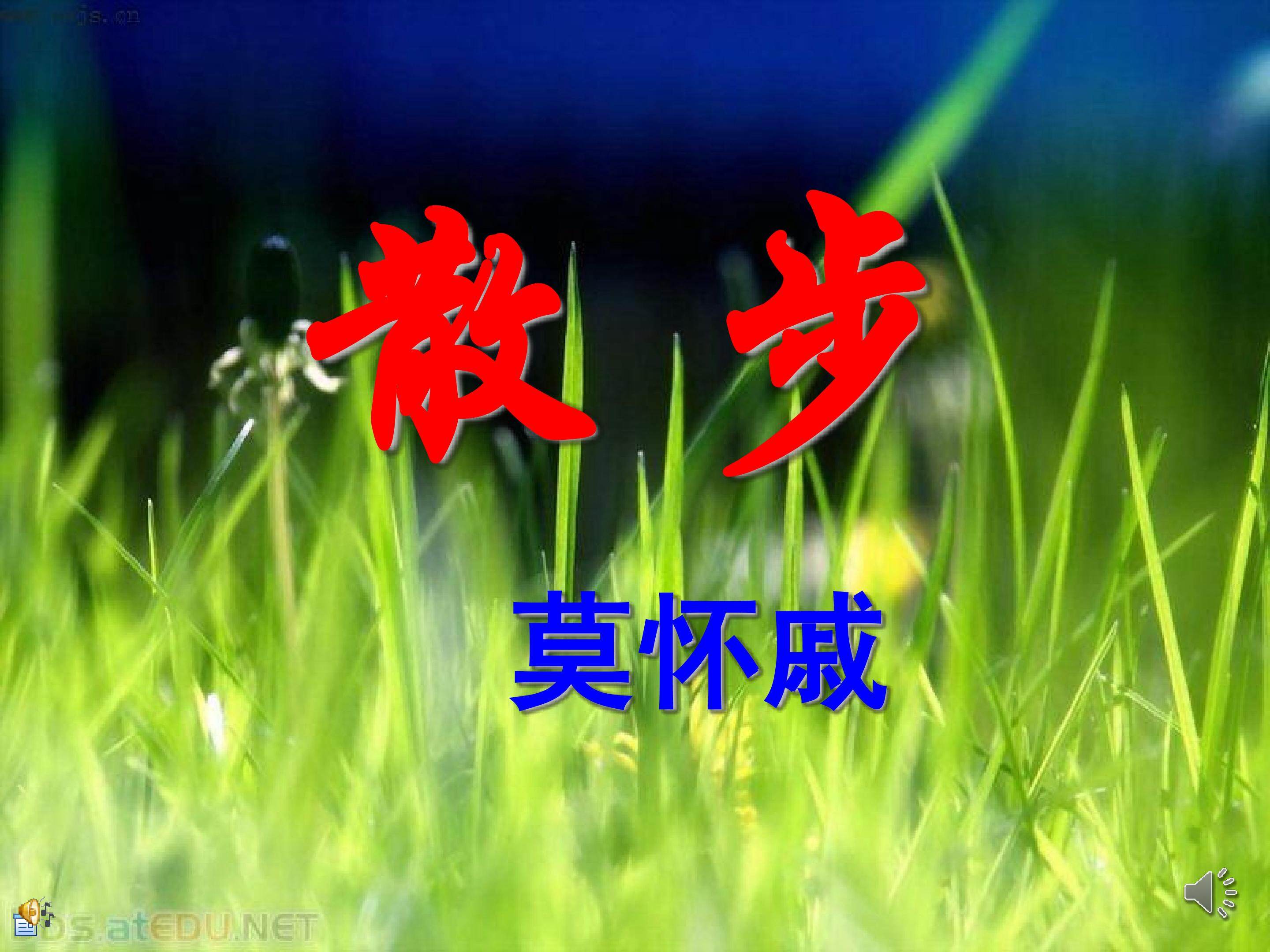 散步
