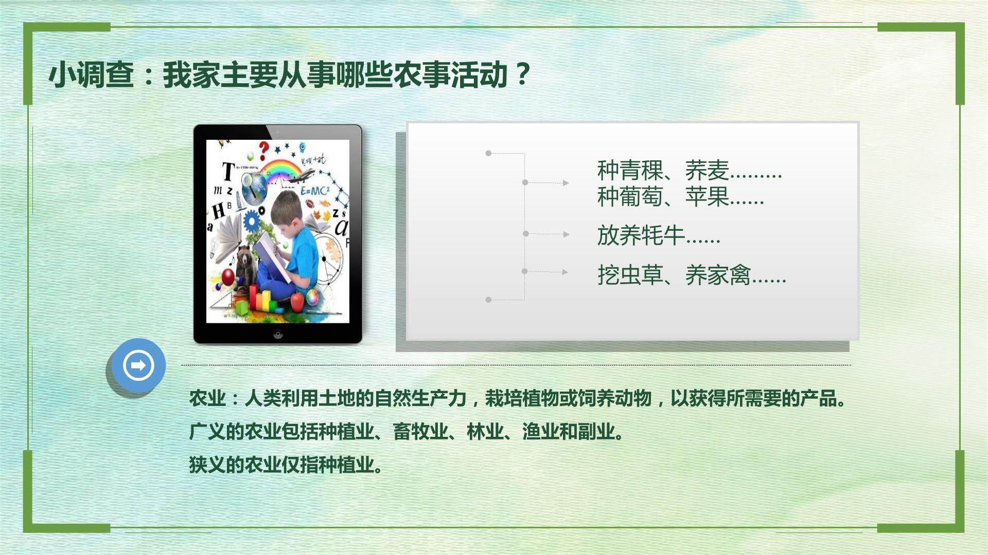 农业的区位选择