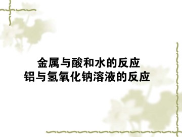金属的化学性质_课件1