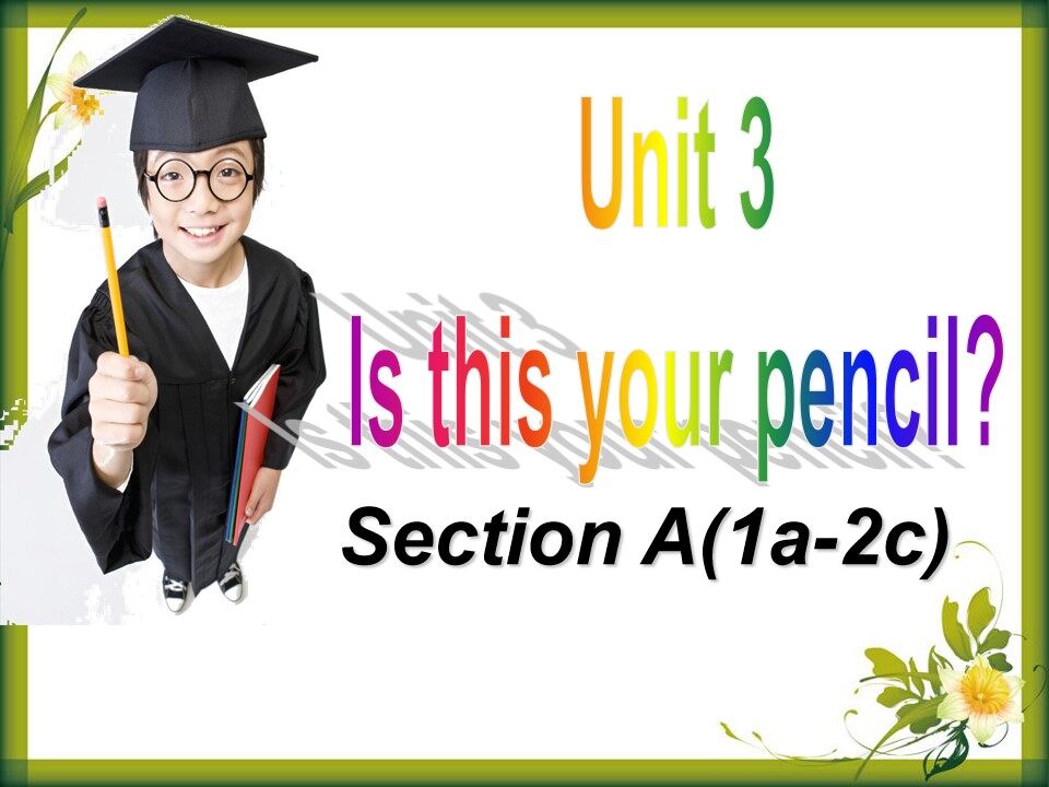 Section A 1a—2d