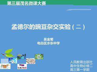 孟德尔的豌豆杂交实验(二)