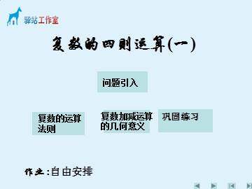 复数的四则运算_课件1