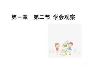 学会观察