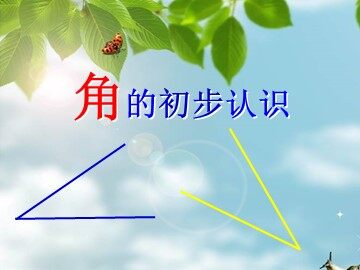 3 角的初步认识