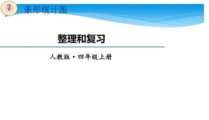 4年级上册数学人教版第7单元复习课件02
