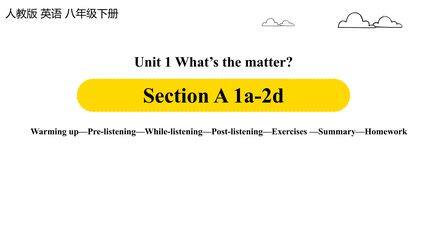 【★★★】【课件】8年级下册英语人教版Unit 1 Section A 01