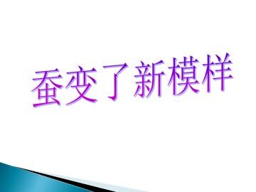 蚕变了新模样_课件1