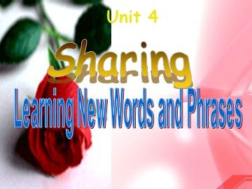 Unit 4 Sharing
