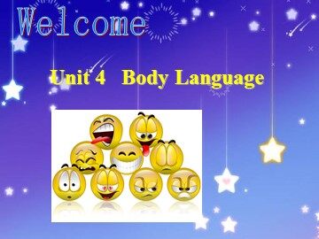 Unit 4 Body language