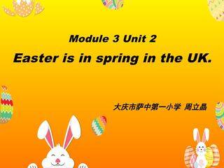 Easter is in spring in the UK.