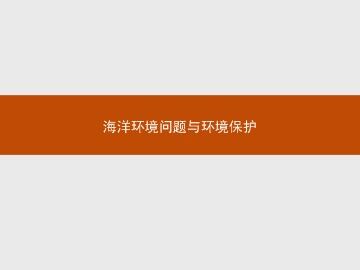 海洋环境问题与环境保护_课件1