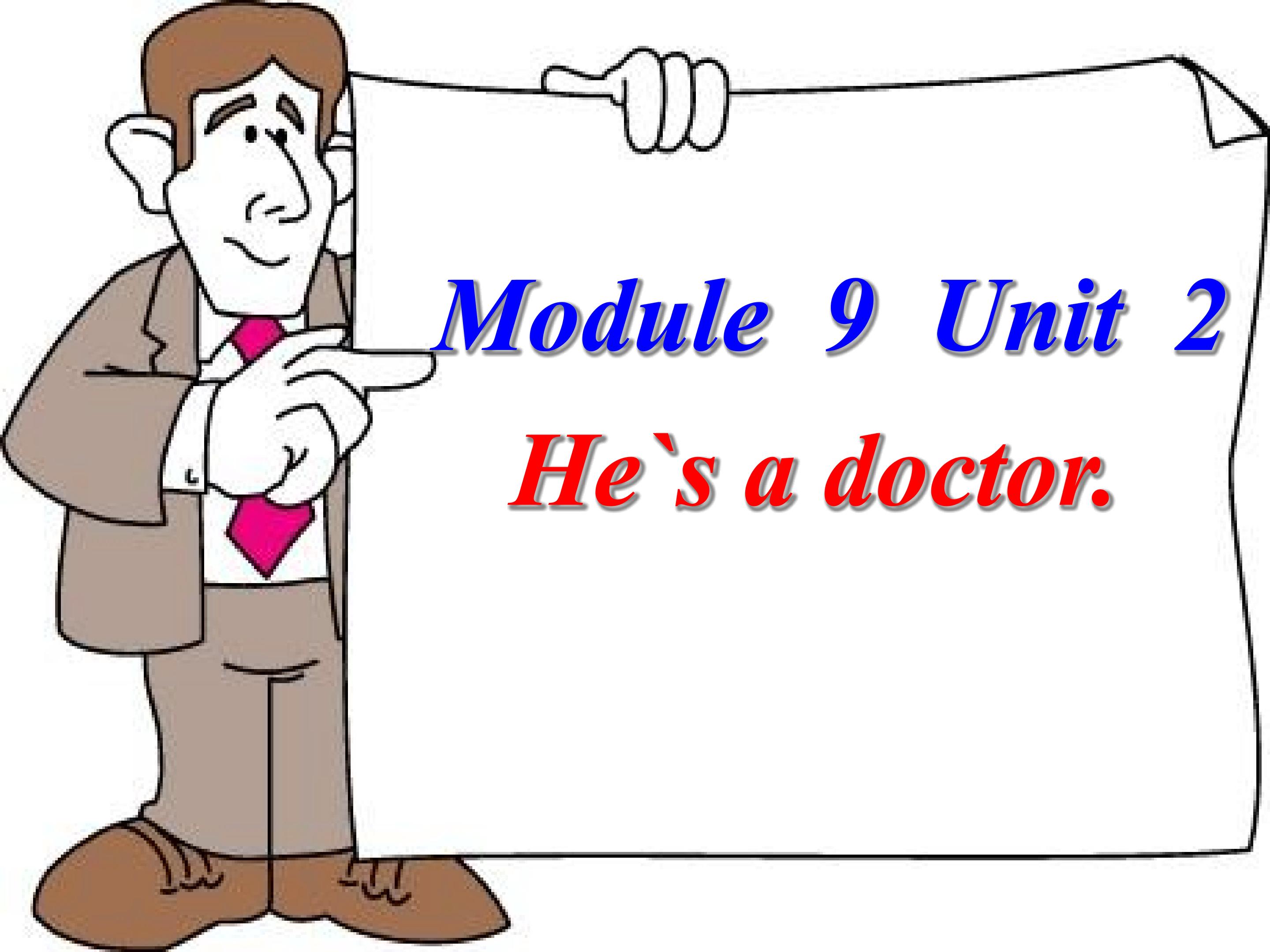 He`s a doctor