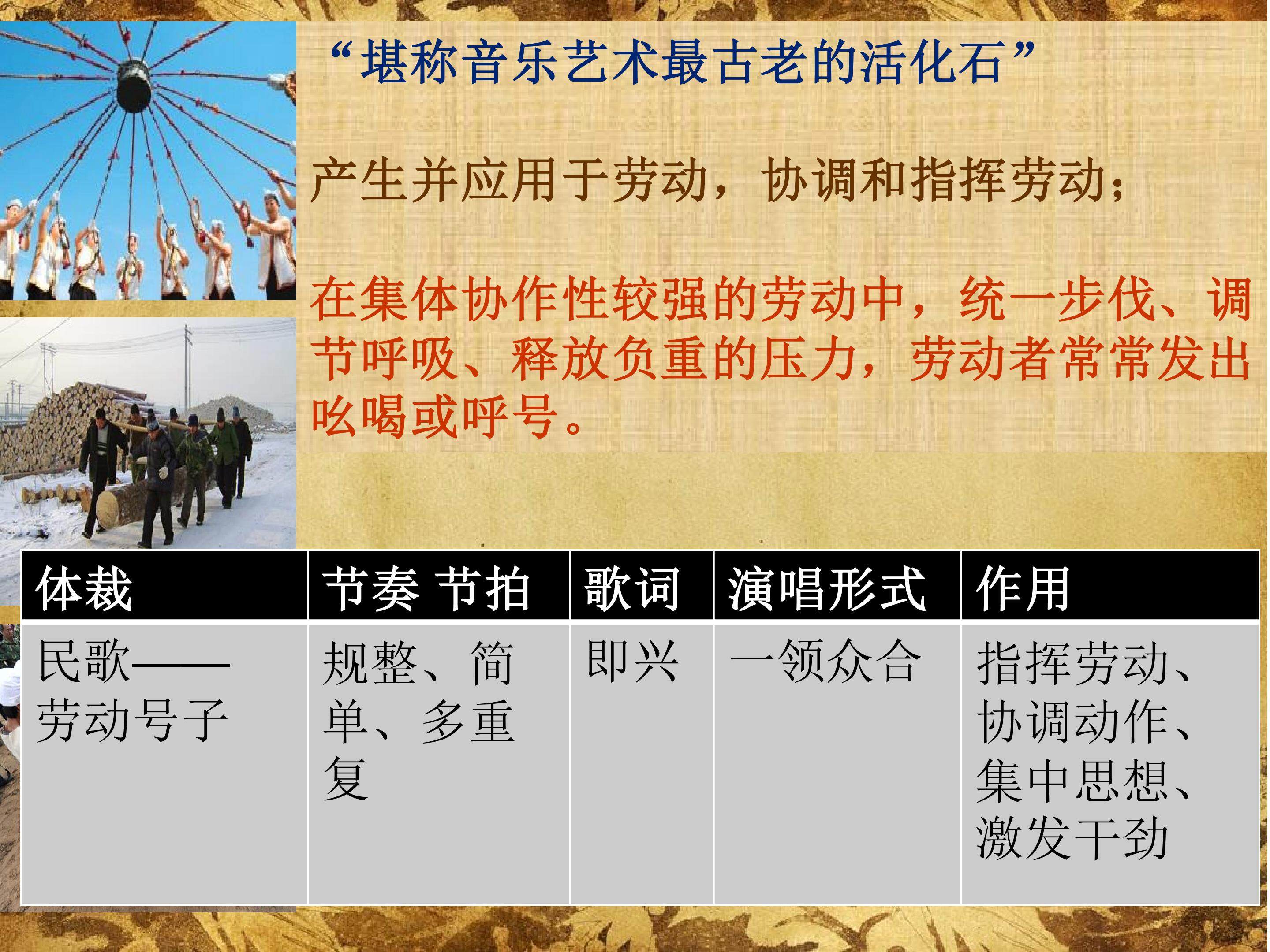 劳动号子