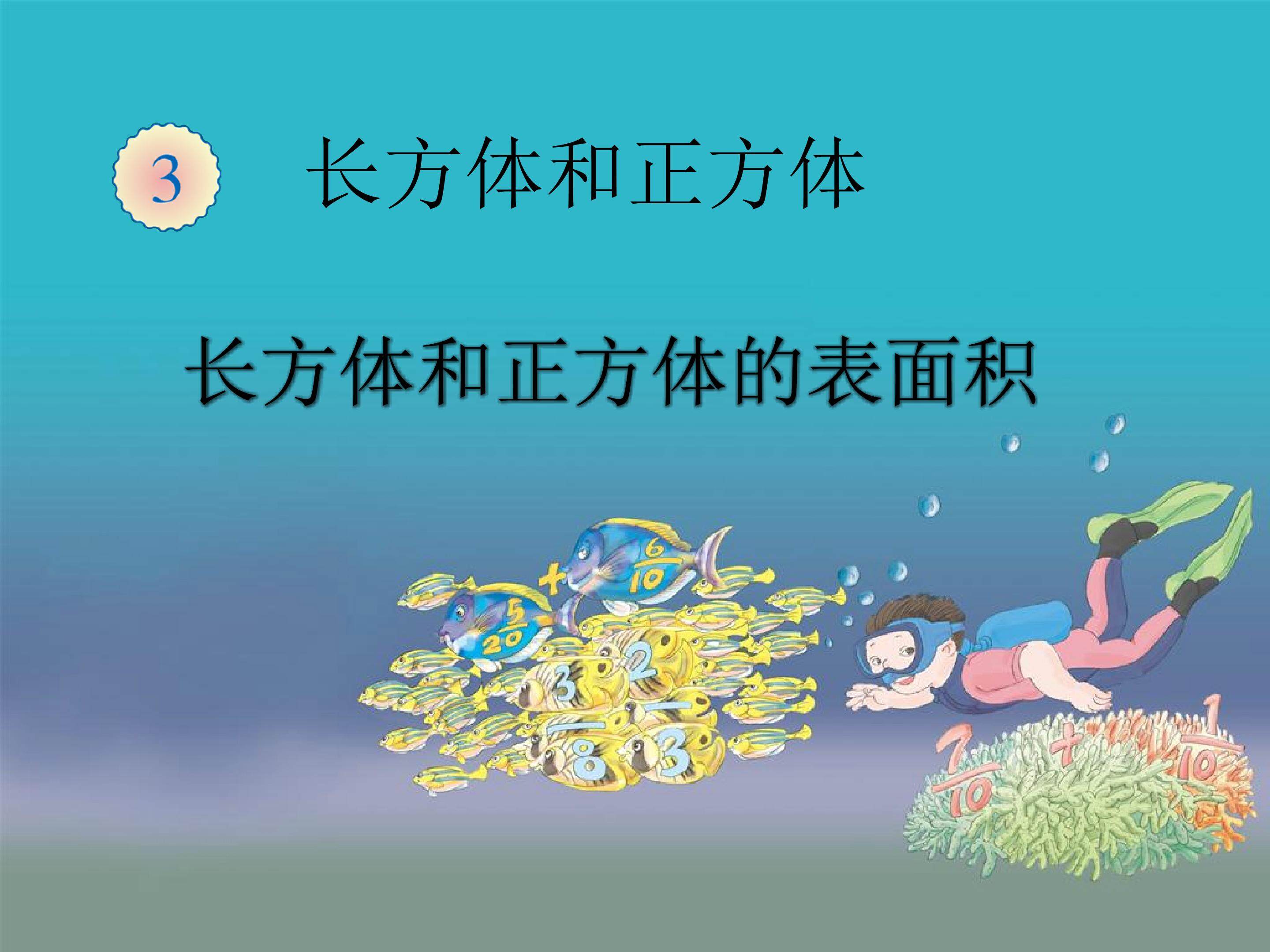 长方体和正方体的表面积