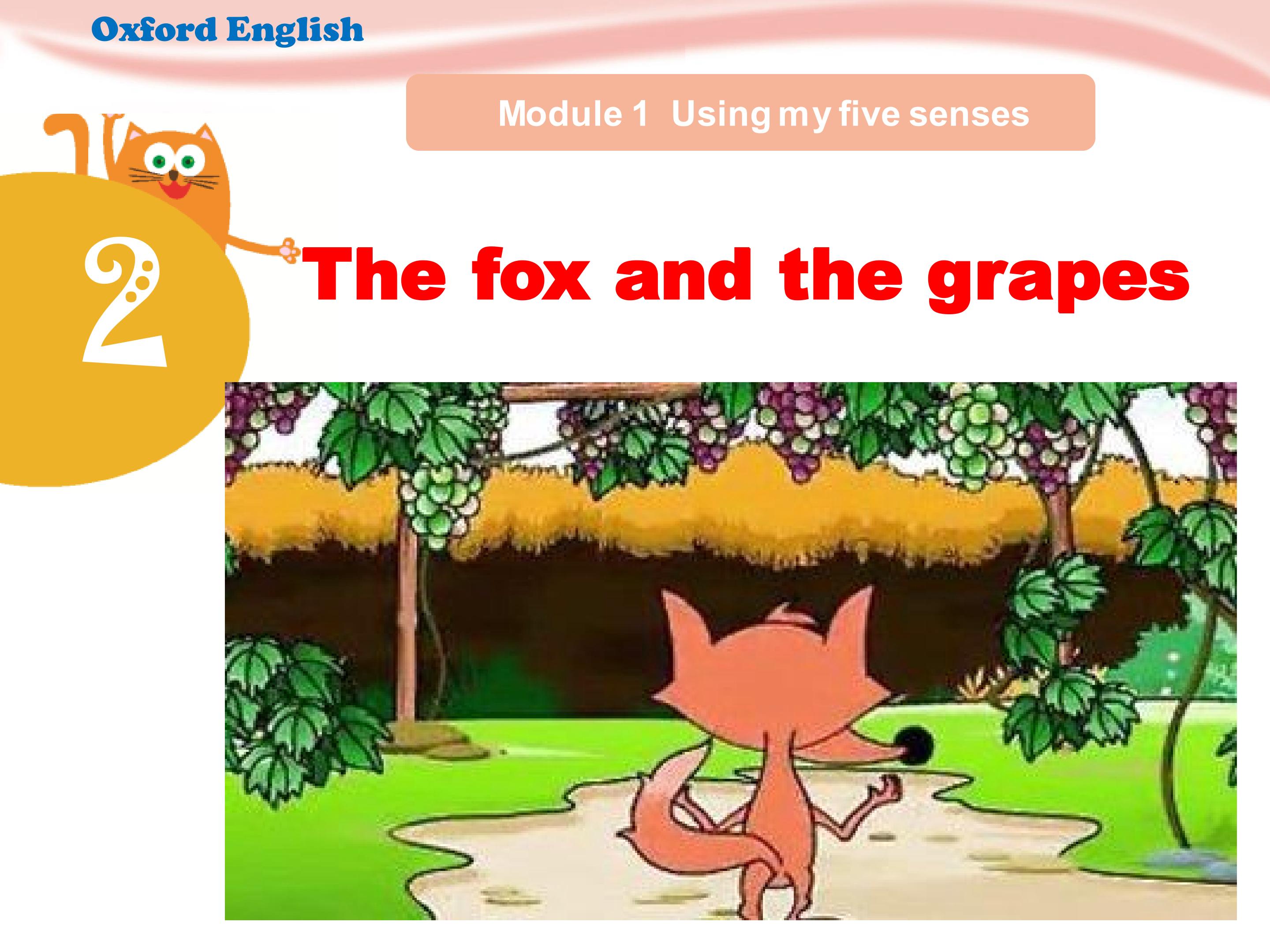 The fox and the grapes