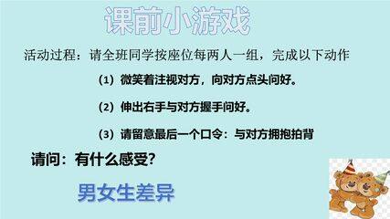 7年级下册道德与法治部编版课件第一单元 2.1 男生女生 01