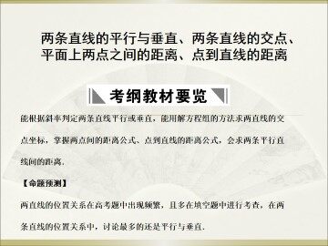 两条直线的平行与垂直_课件1