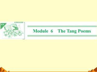 The Tang Poems_课件1