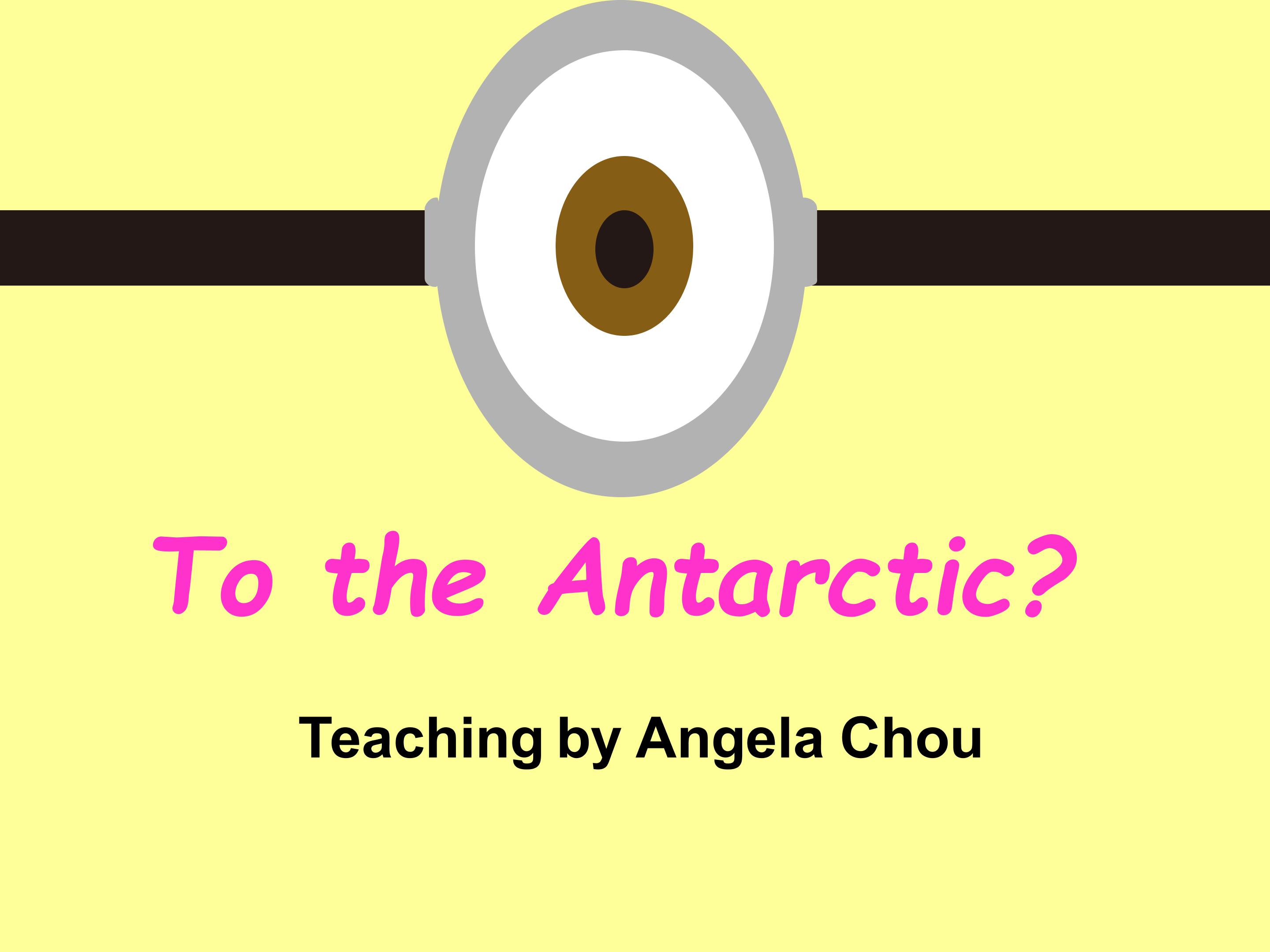 To the Antarctic? 自编绘本复习课