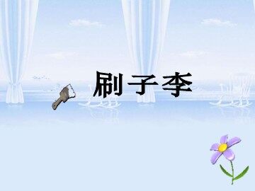 23* 刷子李