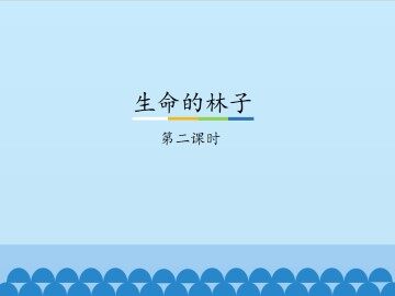生命的林子-第二课时_课件1