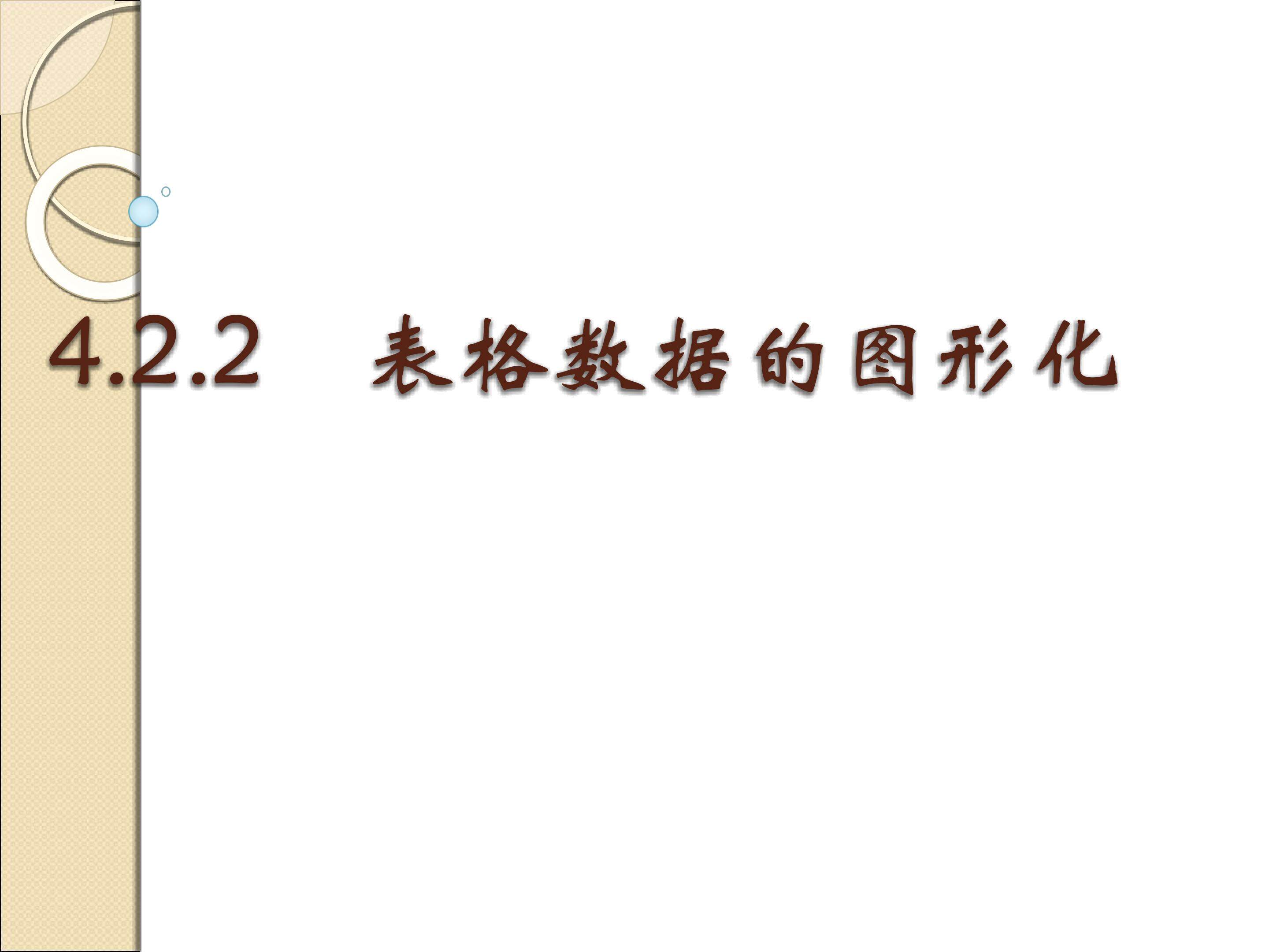 表格数据的图形化