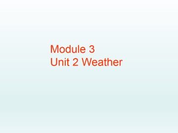Weather_课件1