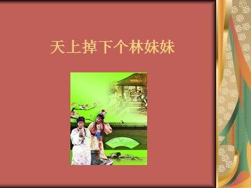 天上掉下个林妹妹_课件1