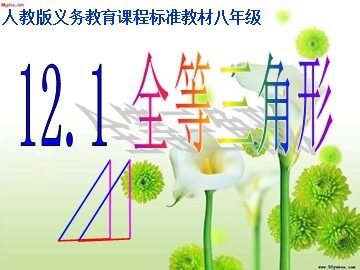 12.1全等三角形