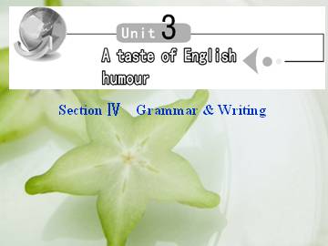 A taste of English humour_课件3