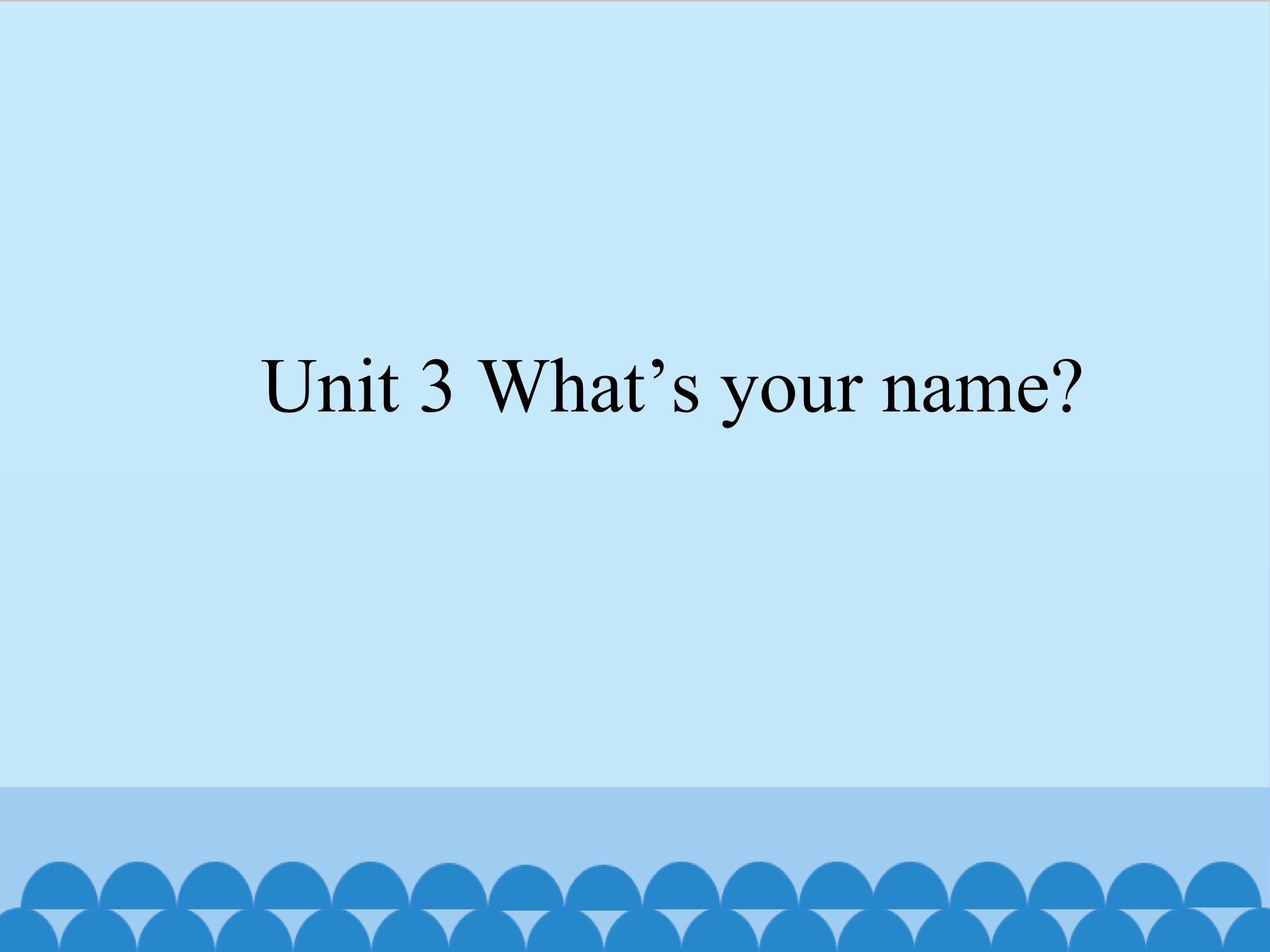 Unit 3