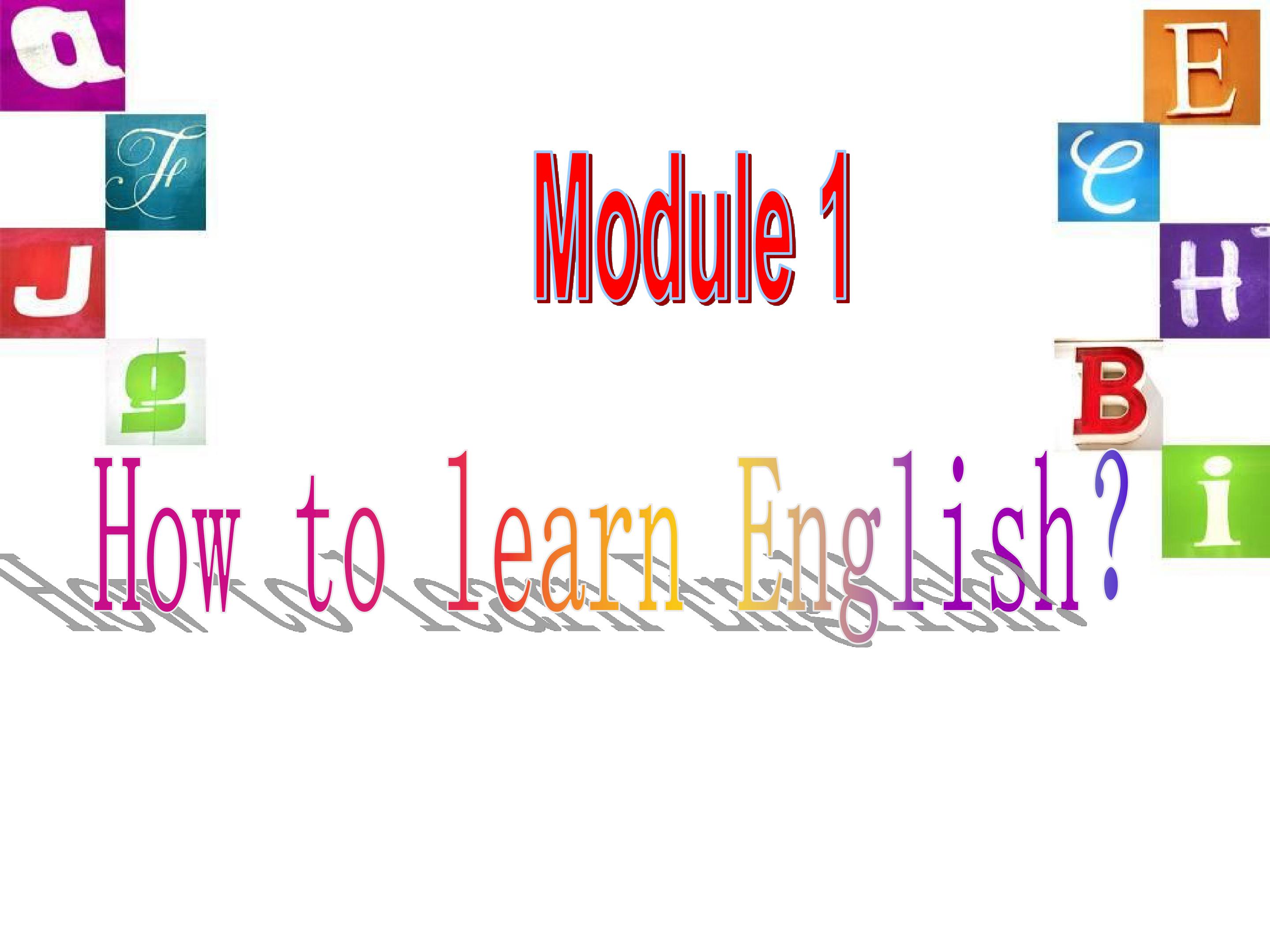 How to learn English?