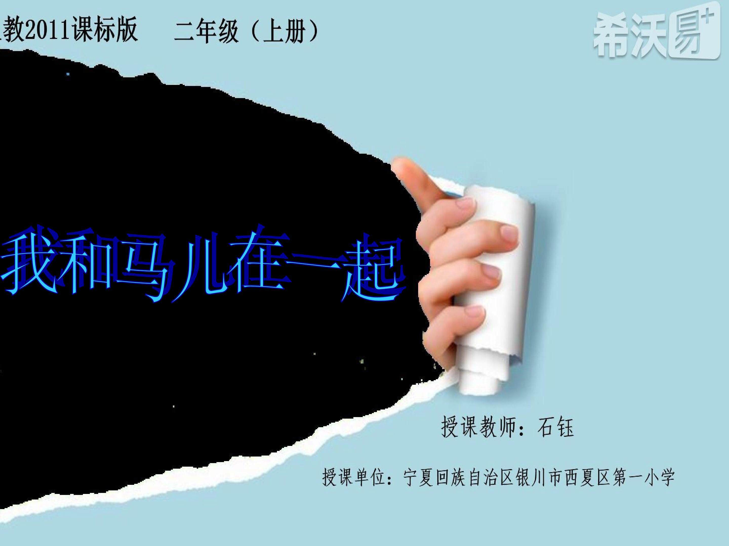 我的马儿在一起