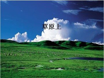 草原上_课件1