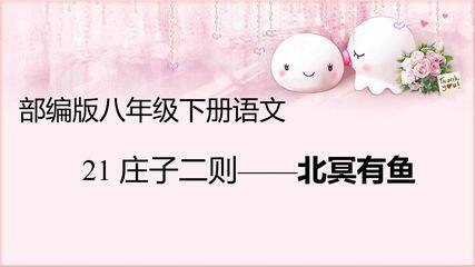 部编版八年级下册语文课件《21 庄子二则——北冥有鱼》(共23张PPT)