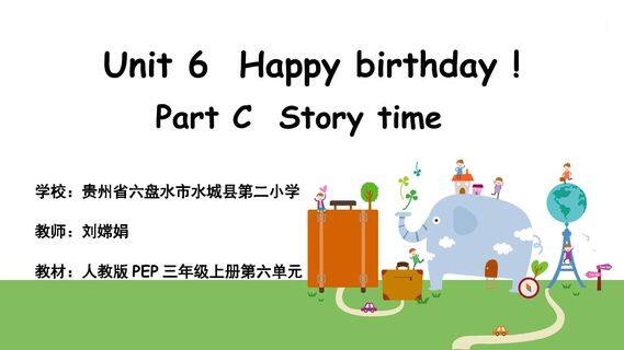 Unit6 Happy birthday !