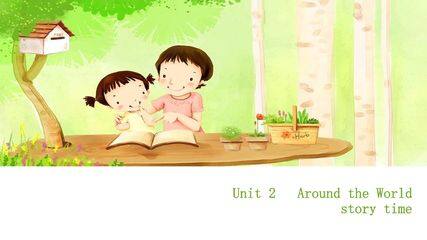 【课件】六年级上册英语人教版新起点Unit 2《Around the World》(story time)01