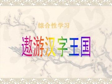 遨游汉字王国
