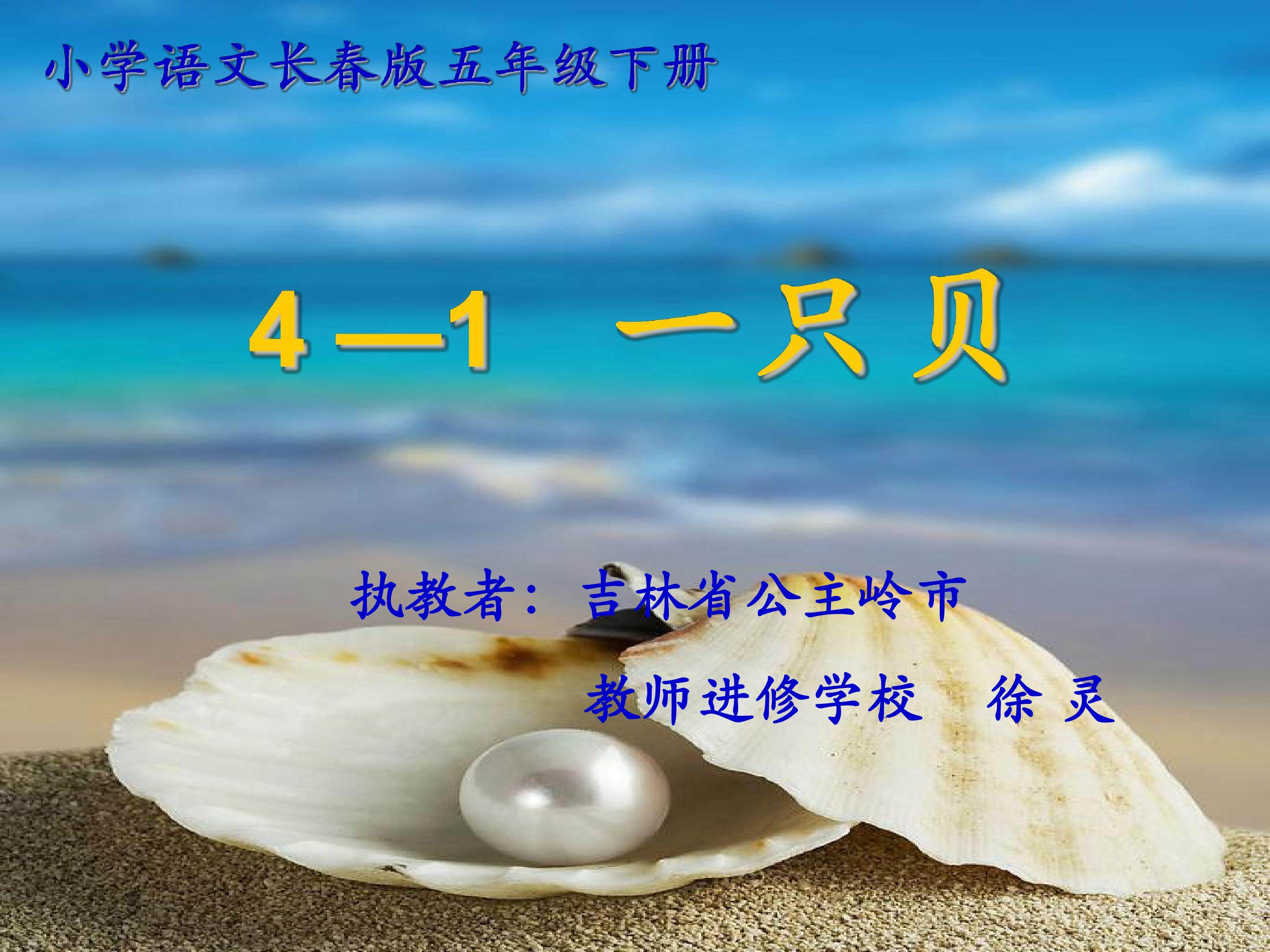 一只贝