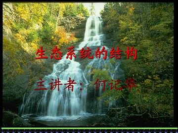生物高中必修3第五章第一节课件25